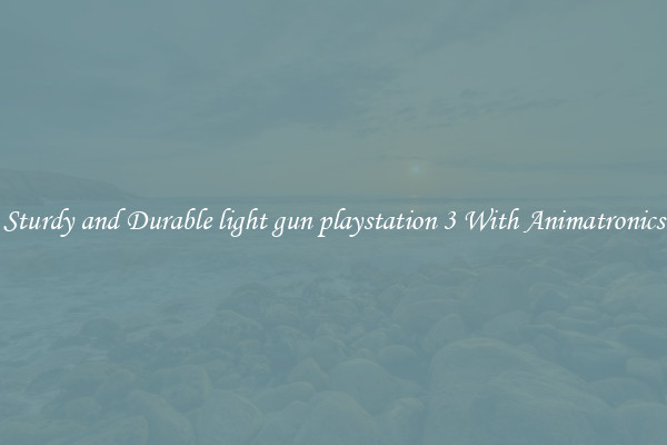 Sturdy and Durable light gun playstation 3 With Animatronics