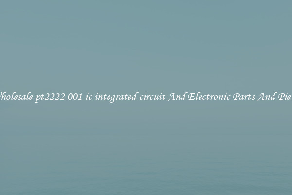Wholesale pt2222 001 ic integrated circuit And Electronic Parts And Pieces