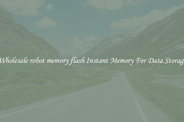 Wholesale robot memory flash Instant Memory For Data Storage