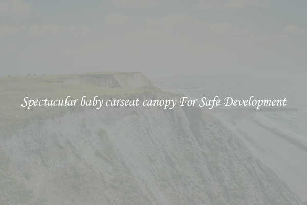 Spectacular baby carseat canopy For Safe Development